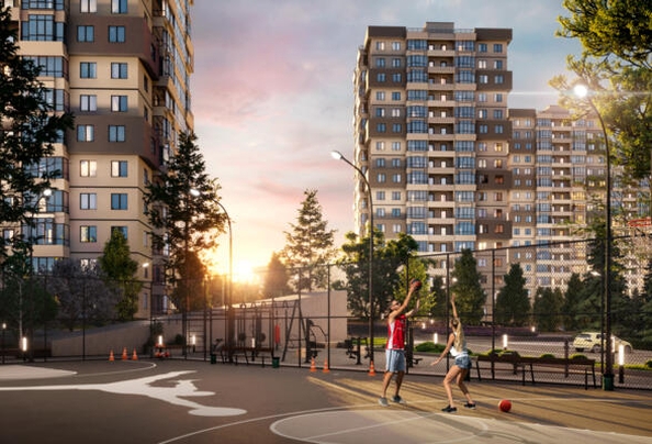 
  Продается 1-комн. квартира, 42.93 м², ЖК Золотой Берег, литер 1
. Фото 2.