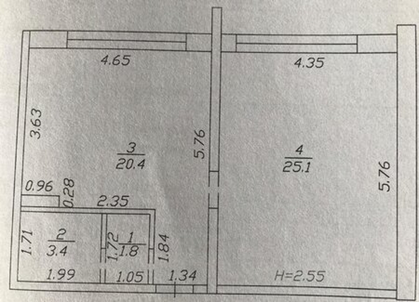 
  Продается 1-комн. квартира, 51 м², Ленина ул, д. 153
. Фото 6.