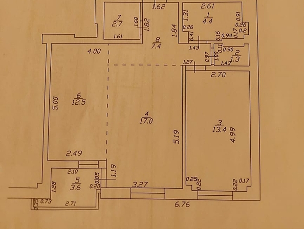 
  Продается 2-комн. квартира, 60 м², Ленина ул, д. 15
. Фото 7.