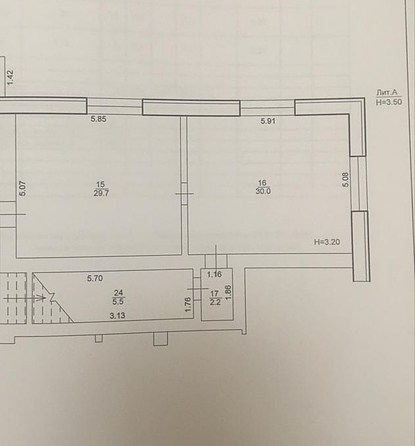 
  Продается 2-комн. квартира, 67 м², Центральная ул, д. 30
. Фото 9.