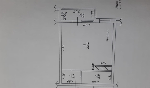 
  Продается студия, 33 м², Анапское ш, д. 24к1
. Фото 2.