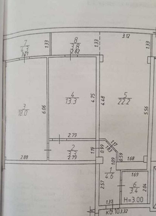 
  Продается 2-комн. квартира, 73 м², Лермонтова ул, д. 116
. Фото 7.