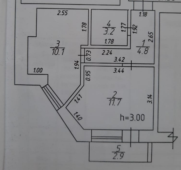 
  Продается 1-комн. квартира, 33 м², Солнечная ул, д. 54
. Фото 14.