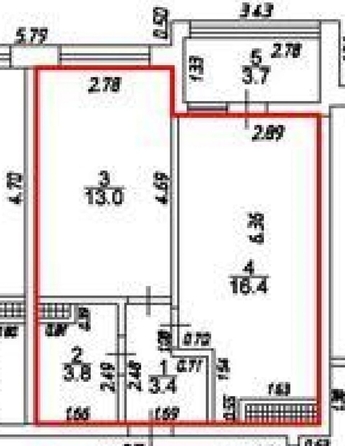 
  Продается 1-комн. квартира, 41 м², Ленина ул, д. 180Ак2
. Фото 13.