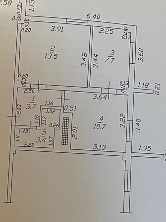 
  Продается 2-комнатный апартамент, 39 м², Лазурная ул, д. 16
. Фото 12.