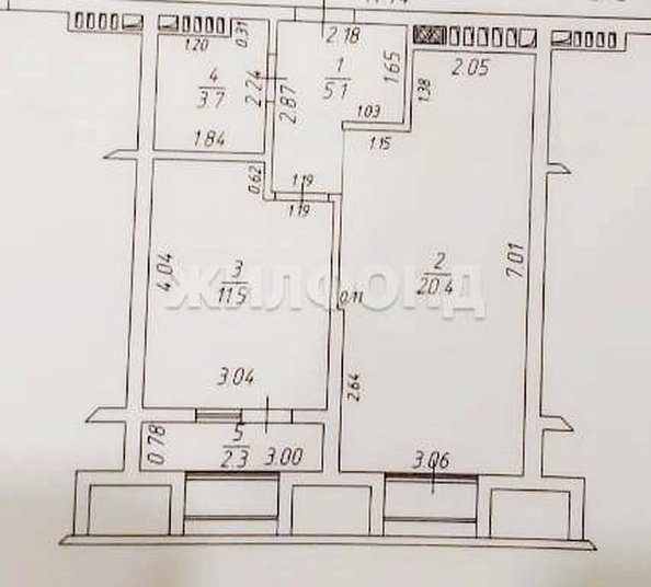 
  Продается 1-комн. квартира, 43 м², Николая Старшинова ул, д. 12/2
. Фото 21.