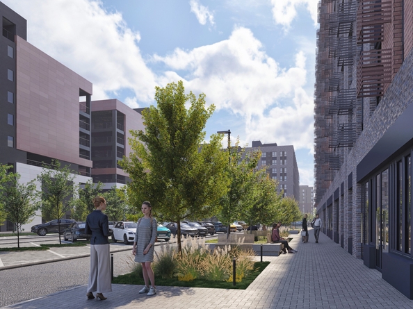 
  Продается 2-комн. квартира, 59.55 м², ЖК Зеленая территория, литера 1.1
. Фото 7.