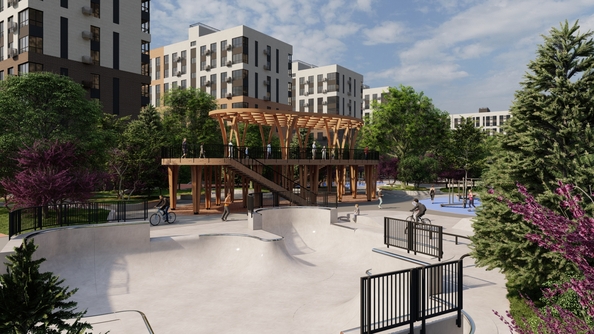 
  Продается 2-комн. квартира, 68.2 м², ЖК Зеленая территория, литера 1.1
. Фото 17.