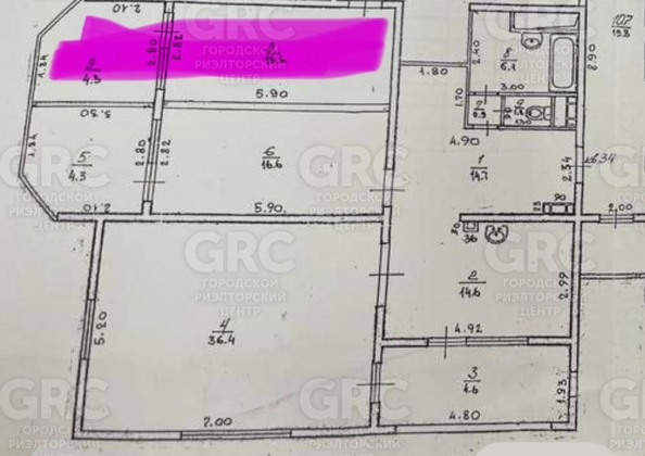 
  Продается студия, 132 м², Пионерская ул, д. 14
. Фото 11.