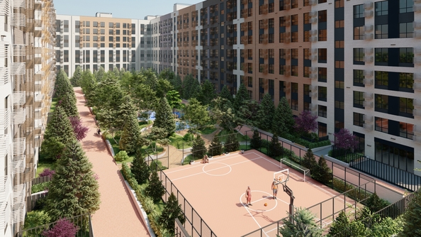 
  Продается 1-комн. квартира 37.51 м², в ЖК Зеленая территория, литера 1.3. Фото 16.