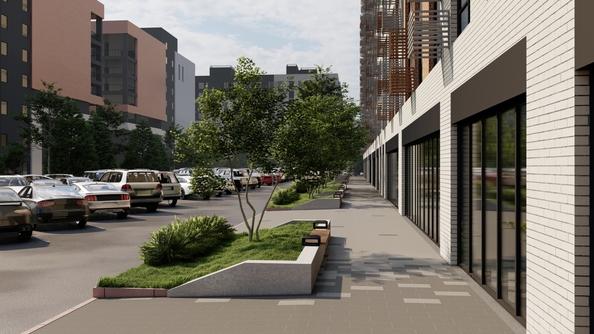 
  Продается 1-комн. квартира 37.51 м², в ЖК Зеленая территория, литера 1.3. Фото 26.