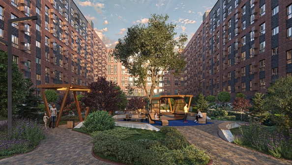 
  Продается 1-комн. квартира 37.51 м², в ЖК Зеленая территория, литера 1.3. Фото 26.