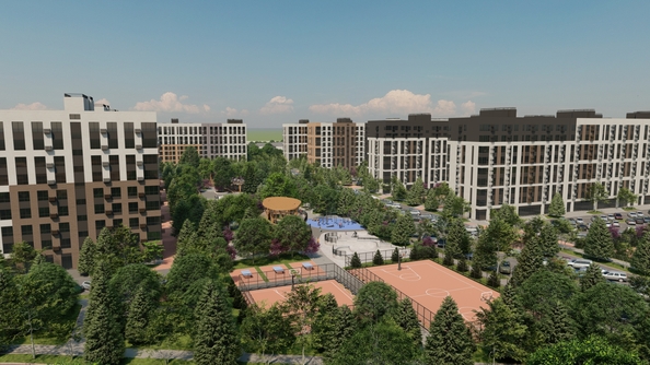 
  Продается 2-комн. квартира 59.45 м², в ЖК Зеленая территория, литера 1.2. Фото 27.