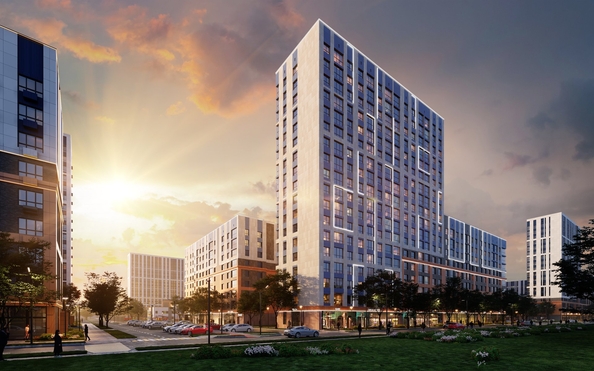 
  Продается 1-комн. квартира 34 м², в ЖК Архитектор, литера 4.2. Фото 1.