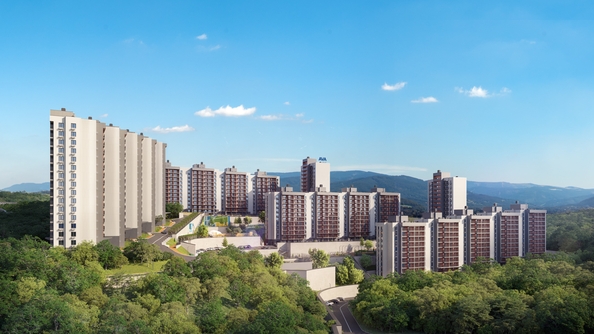 
  Продается 2-комн. квартира 61.2 м², в ЖК Горный квартал, литера 1. Фото 3.