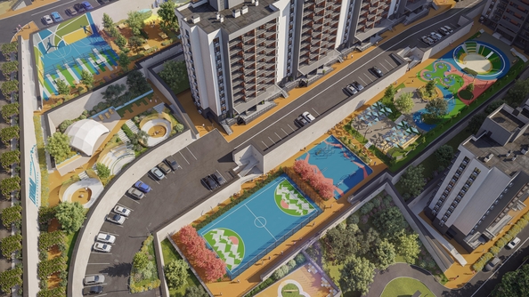 
  Продается студия 26.3 м², в ЖК Горный квартал, литера 1. Фото 5.