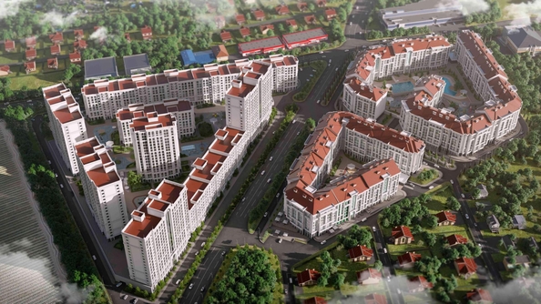 
  Продается 1-комн. квартира 44.17 м², в ЖК Резиденция морей, корпус В1. Фото 3.