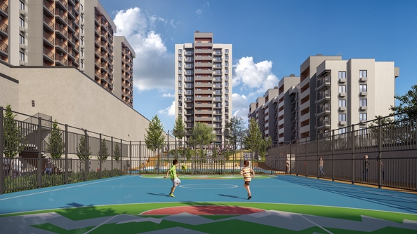 
  Продается студия 26.4 м², в ЖК Горный квартал, литера 2. Фото 7.