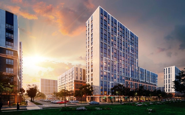 
  Продается 2-комн. квартира 60.7 м², в ЖК Архитектор, литера 4.1. Фото 2.