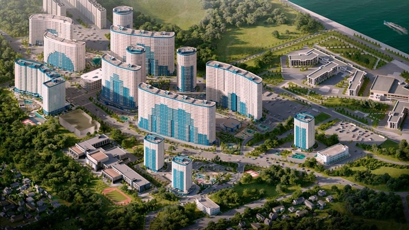 
  Продается 1-комн. квартира 35.7 м², в ЖК Фонтаны, литер 21. Фото 2.