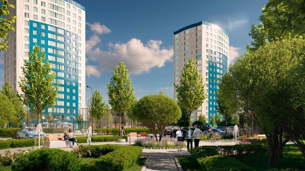 
  Продается 1-комн. квартира 39.4 м², в ЖК Фонтаны, литер 25. Фото 7.
