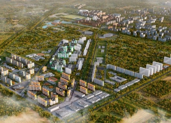 
  Продается 1-комн. квартира 47.62 м², в ЖК Восточный, литера 37. Фото 9.