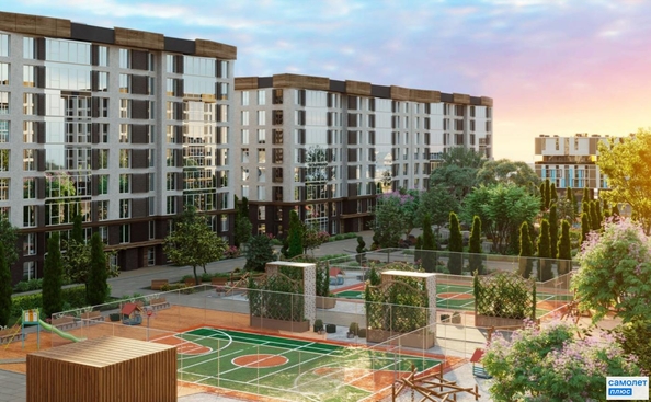 
  Продается 1-комн. квартира 45 м², в ЖК Югге, литера 6. Фото 1.
