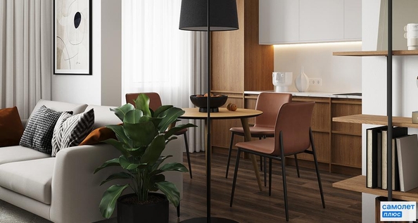 
  Продается 1-комн. квартира 26.34 м², в ЖК Светский лес, литер 4. Фото 7.