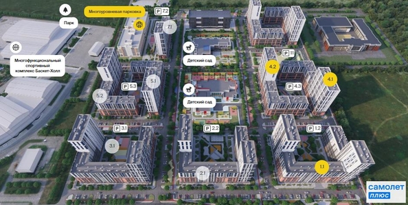 
  Продается 3-комн. квартира 81 м², в ЖК Архитектор, литера 4.2. Фото 10.