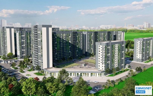 
  Продается 2-комн. квартира 51.8 м², в ЖК Друг, литера 4. Фото 6.