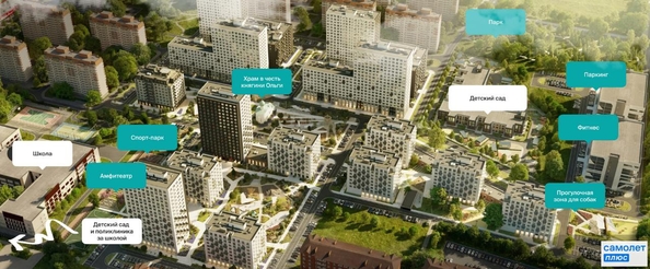 
  Продается студия 30.1 м², в ЖК ИНАЧЕ в Молодежном, литер 1. Фото 11.