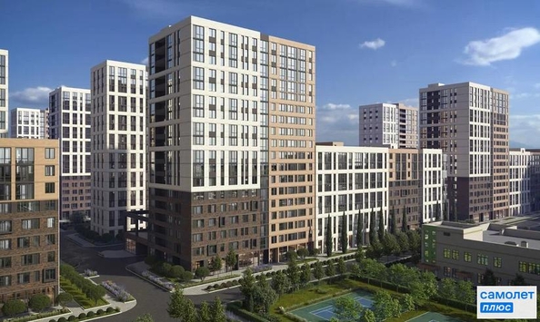
  Продается 1-комн. квартира 34.3 м², в ЖК Народные Кварталы, литер 1. Фото 10.