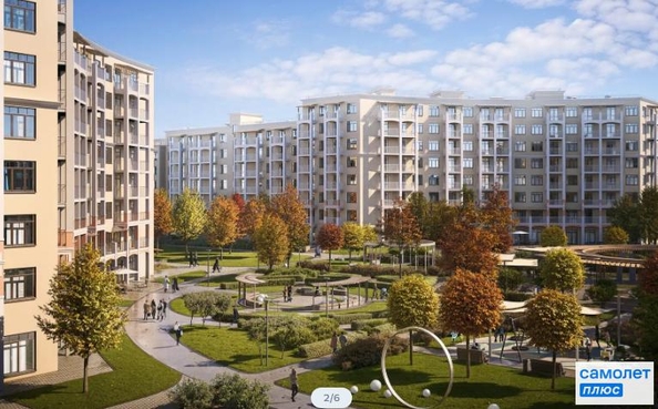 
  Продается 1-комн. квартира 36.4 м², в ЖК Кипарис, 6 литер. Фото 6.