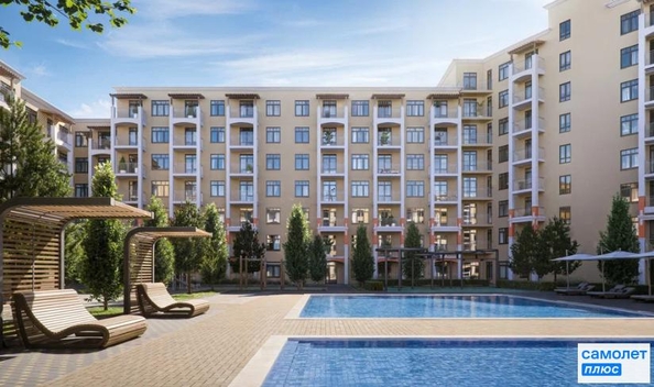 
  Продается 1-комн. квартира 37.4 м², в ЖК Кипарис, 6 литер. Фото 2.