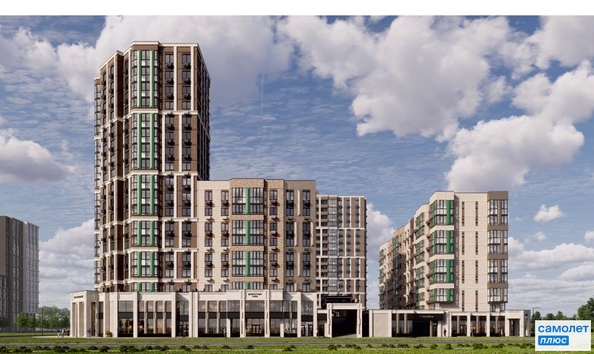 
  Продается 1-комн. квартира 37.5 м², в ЖК Парковый, литер 1. Фото 2.