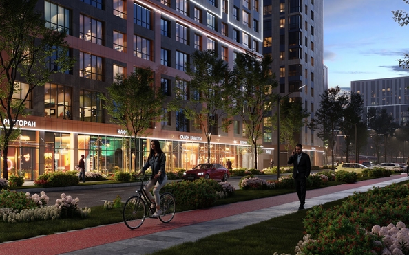 
  Продается 1-комн. квартира 33.4 м², в ЖК Архитектор, литера 4.1. Фото 5.