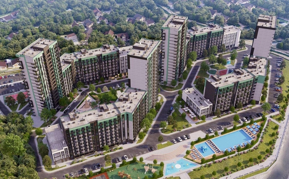 
  Продается студия 17.59 м², в ЖК Ботаника Хиллс, лит 3. Фото 4.