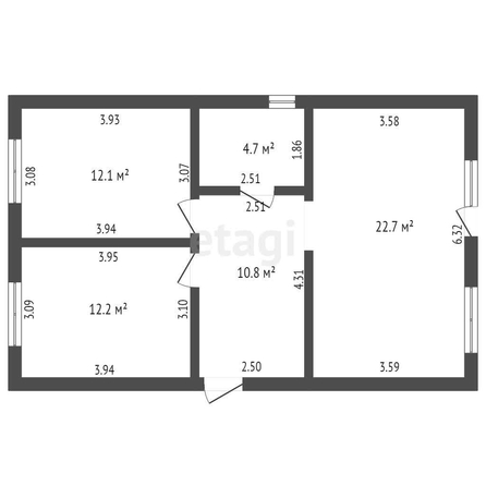 
  Продается дом 100 м². Фото 11.