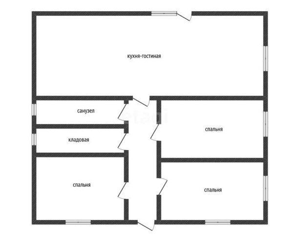 
  Продается дом 120 м². Фото 1.