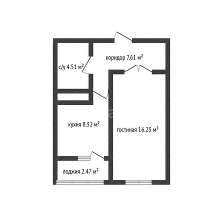 
  Продается 1-комн. квартира 37.9 м². Фото 1.