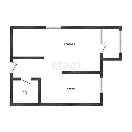 
  Продается 1-комн. квартира 32 м². Фото 11.
