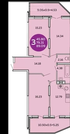 
  Продается 3-комн. квартира 100 м². Фото 21.