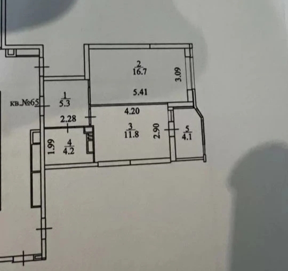 
  Продается 1-комн. квартира 38 м². Фото 6.