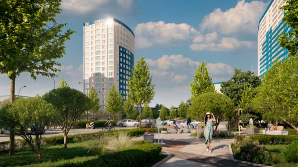 
  Продается 1-комн. квартира 39.4 м², в ЖК Фонтаны, литер 25. Фото 8.
