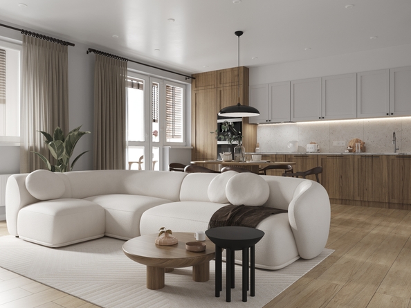
  Продается 2-комн. квартира 59.45 м², в ЖК Все Свои ВИП, литера 3. Фото 3.