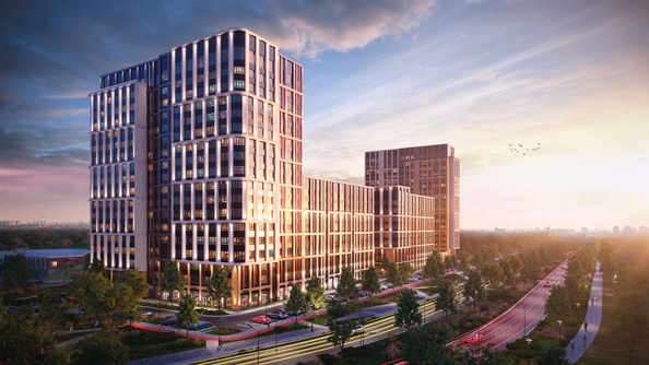 
  Продается 1-комн. квартира 41.5 м², в ЖК Эрмитаж, дом Кандинский, к 2. Фото 2.