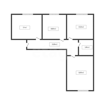 
  Продается 3-комн. квартира 79 м². Фото 1.