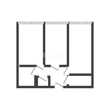 
  Продается 2-комн. квартира 59.1 м². Фото 4.