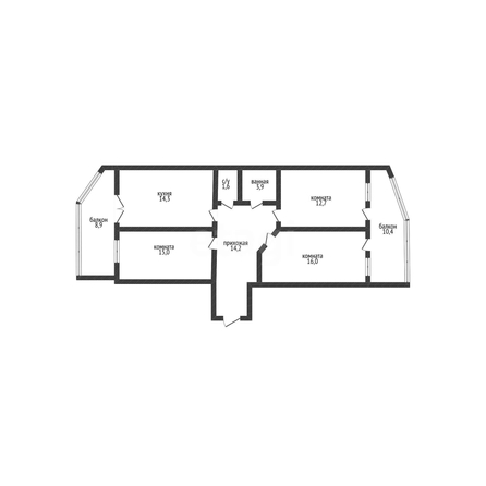 
  Продается 3-комн. квартира 79.1 м². Фото 1.