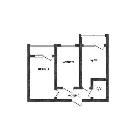 
  Продается 2-комн. квартира 52.9 м², в ЖК Открытие. Фото 1.